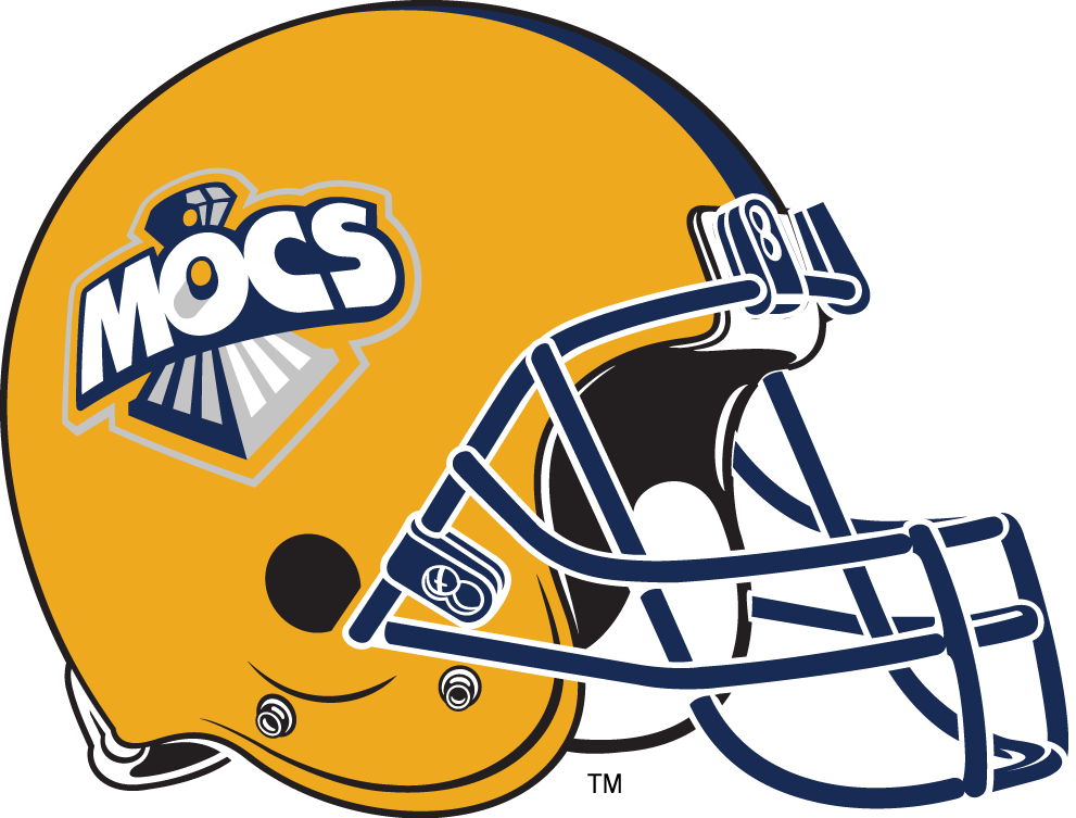 Chattanooga Mocs 1997-2007 Helmet Logo t shirts iron on transfers